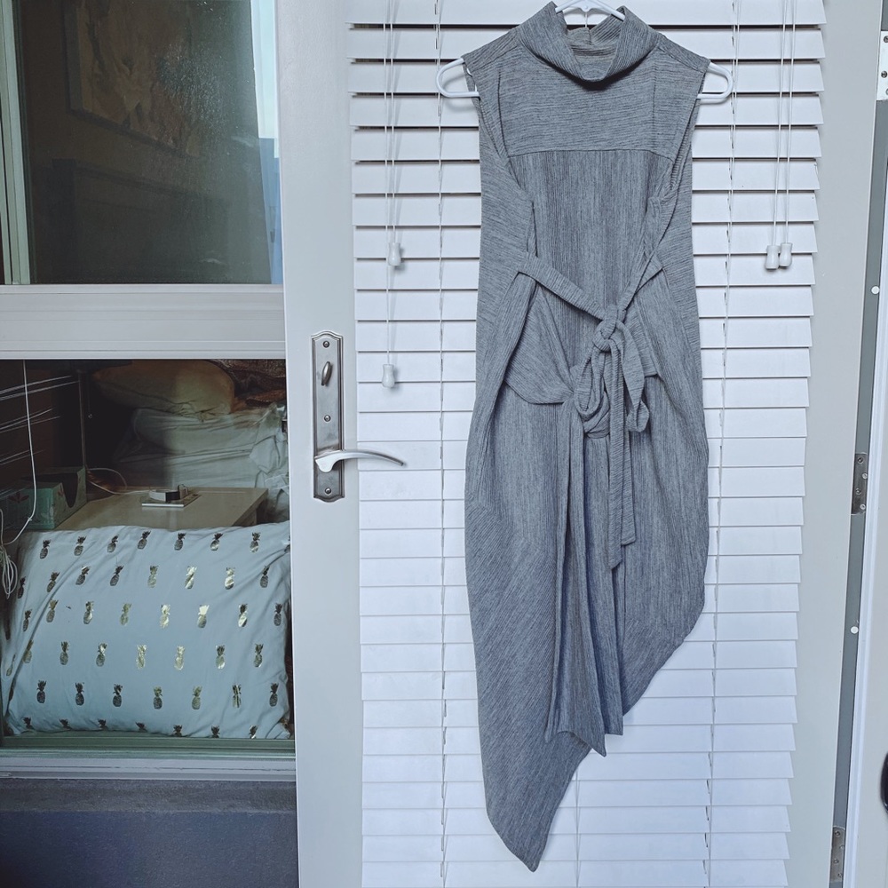 A symmetrical House of Sunny dress